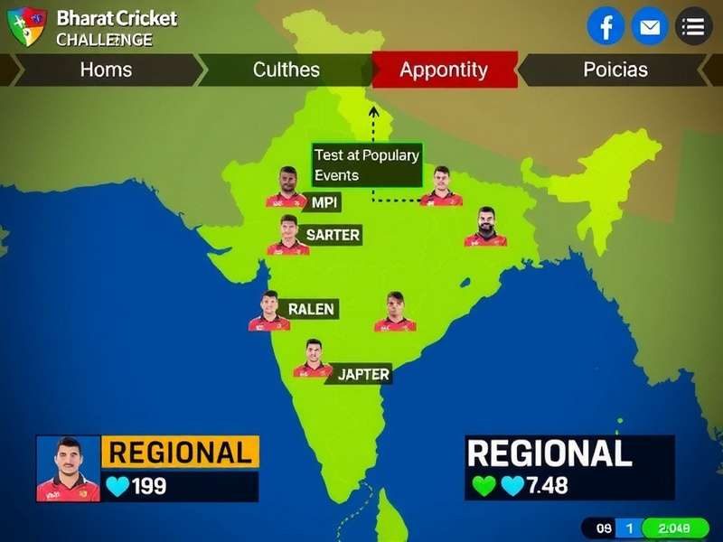 Bharat Cricket Challenge gameplay screenshot